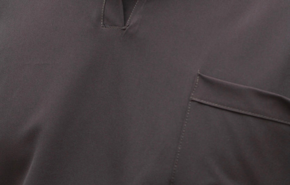 Scrub Liso Cuello Polo Colores Clásicos