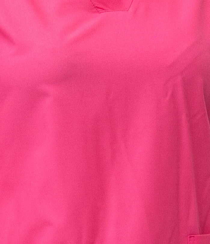 M Scrub Liso Cuello Polo Colores Clásicos
