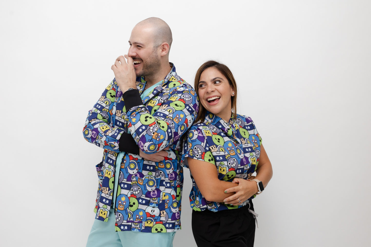 M Scrub Estampado DAMA