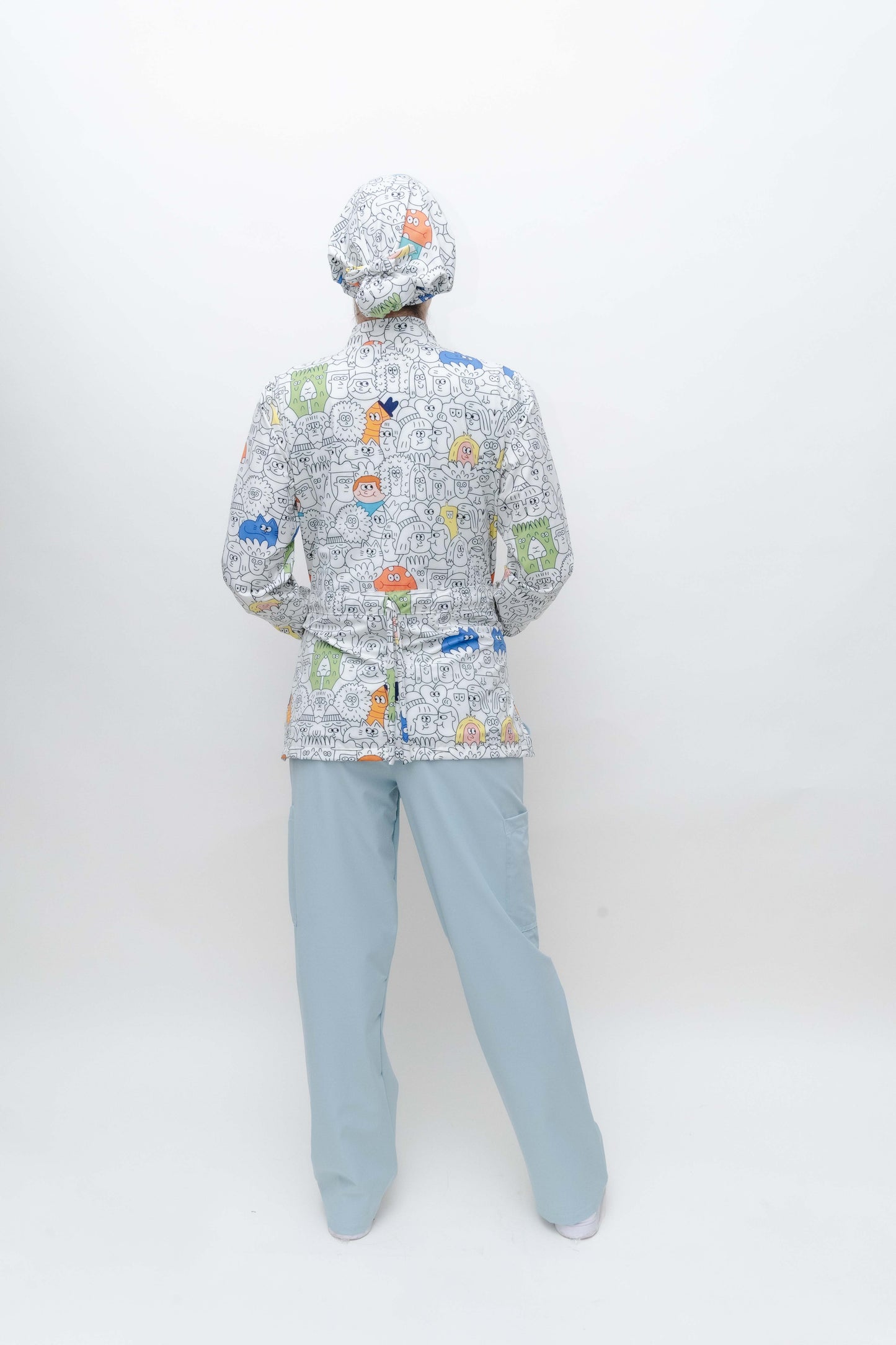 M Bata Ajustable Estampada DAMA