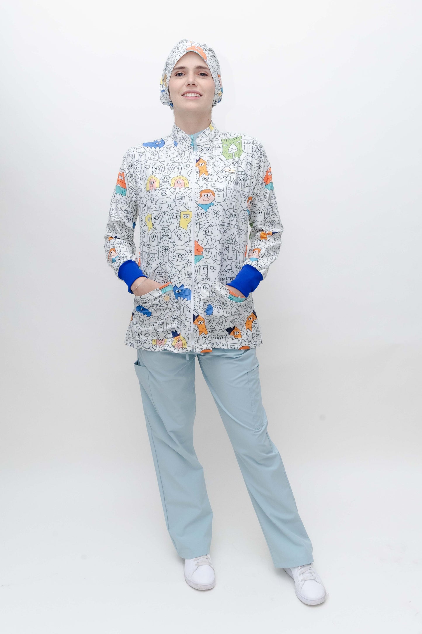 M Bata Ajustable Estampada DAMA