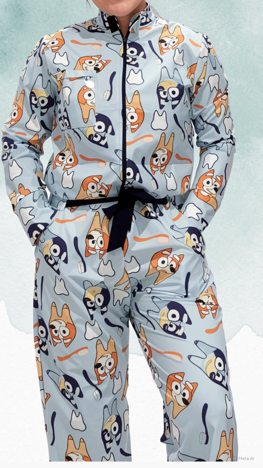 Overall print DAMA